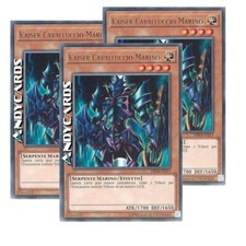 KAISER CAVALLUCCIO MARINO 3x (Kaiser Sea Horse) Rara • DPKB IT017 • Unl • Yugioh