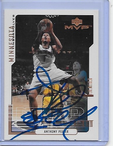 Anthony peeler basketball card - basketball,