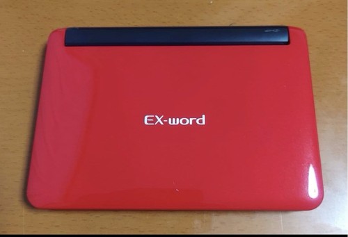 Casio word u6000 red - ex-word, xd-u6000