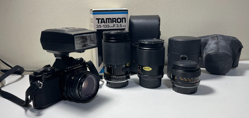 Pentax 35mm film camera - film,