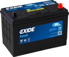 BATTERIA EXIDE EB954 EXIDE JAPANESE 95 AH 720A DX PEUGEOT CITROEN NISSAN HYUNDAI