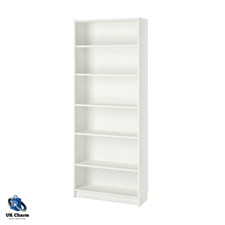 Libreria IKEA BILLY bianca ripiano resistente ripiano portaoggetti 80x28x202 cm