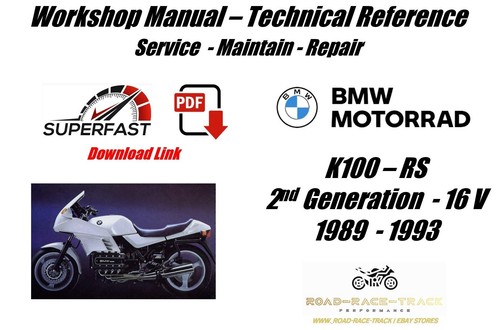 Bmw k100rs 16v k100 gen - k100rs, rs