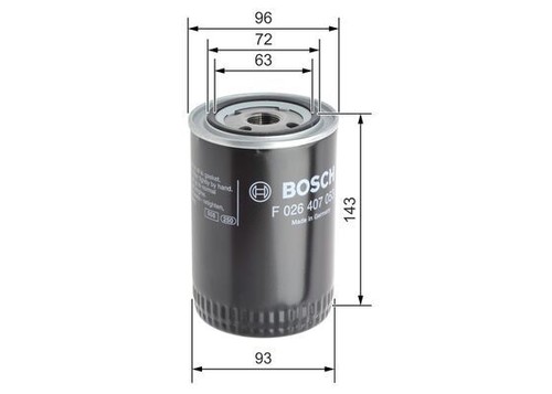 Adatto per filtro olio - bosch, f