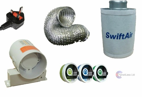 Line fan carbon filter - line,