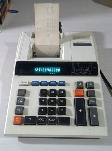 Casio 120 calcolatrice da - dr-120,