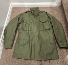 Giacca da campo vintage M-65 esercito - media lunga