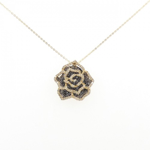 Autentica collana con - , diamanti