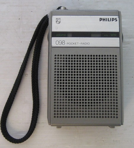 Radio portatile philips 098 - radio,