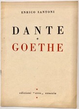 RSI DANTE E GOETHE LIBRO