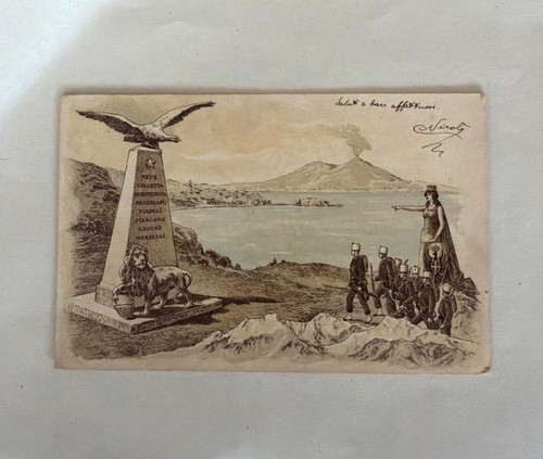 Cartolina antica collegio - cartolina,