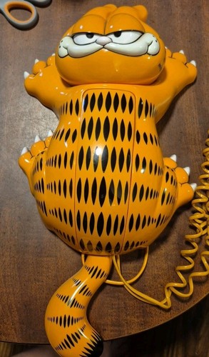 Vtg tyco garfield landline - tyco,