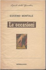 Le occasioni - Eugenio Montale