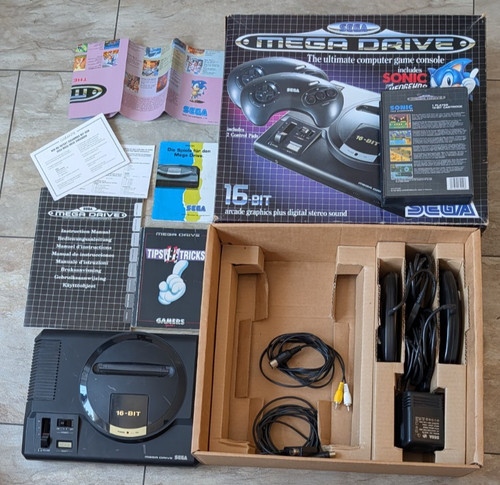 Console sega mega - mega,