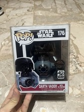 Darth Vader With Tie Fighter Funko Pop Free Protector
