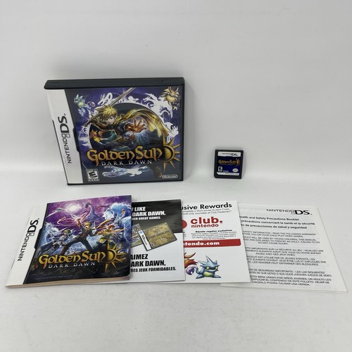Golden sun dark - golden, nintendo