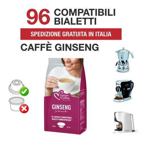 Capsule caffè ginseng - capsule,