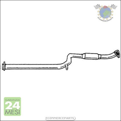Tubo marmitta collettore sigam - marmitta,