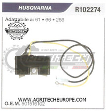 501516102  BOBINA ELETTRONICA CENTRALINA MOTOSEGA HUSQVARNA 61 66 266 