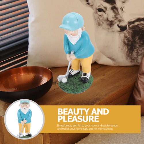 Statuina gnomo golf - ,