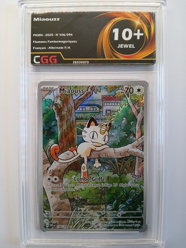 Carte pokémon miaouss - carte,