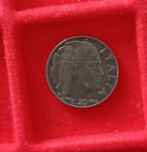 Italia regno moneta 20 - italia, da