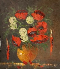 Dipinto A Olio Natura Morta