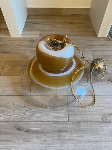 Lampadario mazzega nason anni - mazzega,