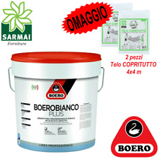 BOERO BIANCO PLUS pittura idropittura bianca traspirante antiumidità coprente