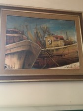 Quadro olio su tela Enrico