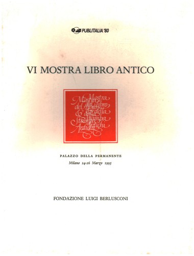 Mostra del libro antico - vi,