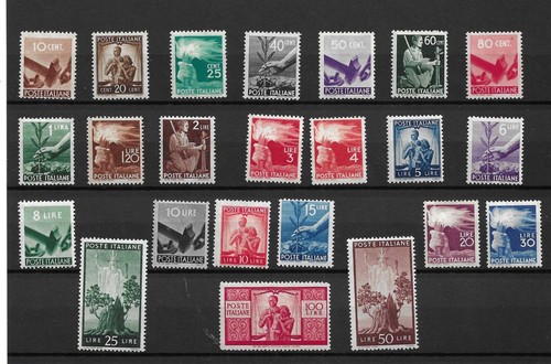 Repubblica valori 1945 48 - valori, 1945-48