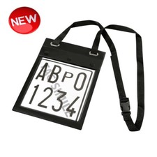 PORTA TARGA PROVA PER AUTO SUV