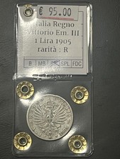 REGNO 1 LIRA ITALIANA 1905