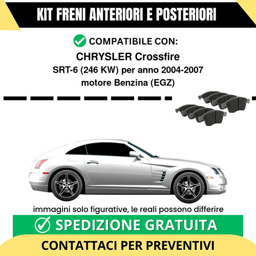 Pastiglie freno ant post - pastiglie,