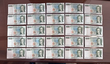 LOTTO 50 BANCONOTE LIRE 5000