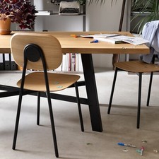 2 SEDIE PN-TATA YOUNG LEGNO CUCINA SOGGIORNO DESIGN qualità+++