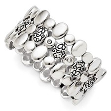 Bracciale elastico anticato - elastico,