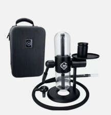 Kompack Gravity Hookah/Bong By Gravity Glass with Travel Case - Various Colours 