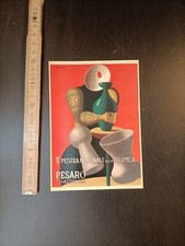 Cartolina pubblicitaria Mostra