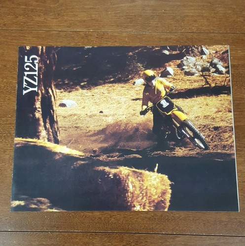 Yamaha 1982 yz125 brochure - yz125,