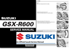 Suzuki GSX-R600 Manuale uso e