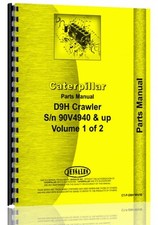 Caterpillar D9H Crawler Parts