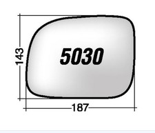 Per Kia Pregio Vetro di