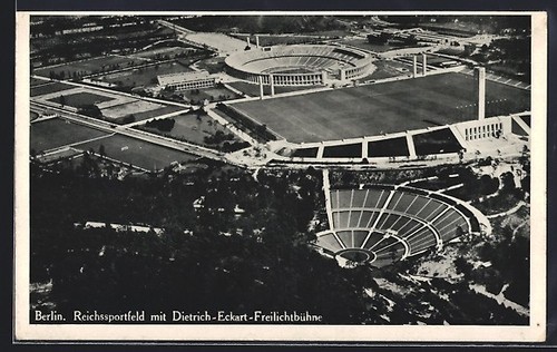 Berlino reichssportfeld con - berlino,,