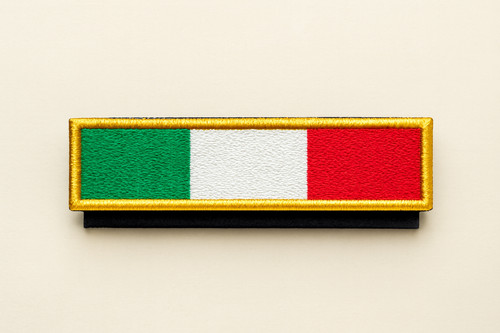 Patch ricamata bandiera - ricamata,