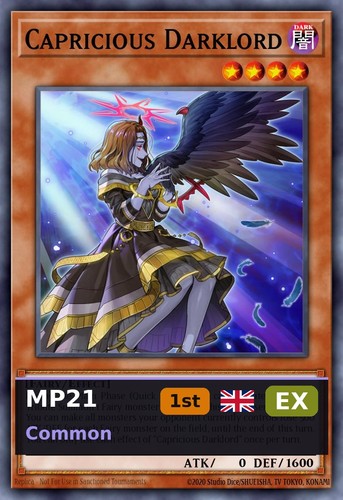 Capricious darklord mp21 117 - darklord, mp21-117