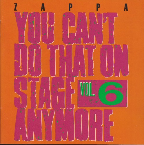 Frank zappa you can t - cd,