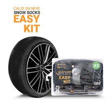Calze da neve EN 16662-1 EASY KIT TAGLIA XS per pneumatici 155/70R13-165/55R13-1
