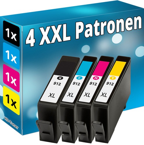 Cartucce inchiostro per hp - 4x,